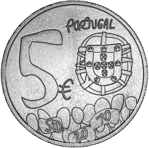 Portugal O Conhecimento (les connaissances) - 5 EUROS 2024