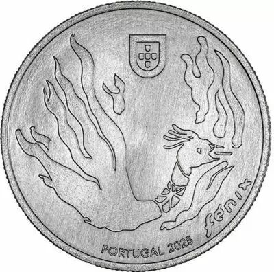 Portugal Phoenix - 5 euros UNC 2025