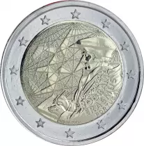 Portugal Pi&egrave;ce 2 Euros Comm&eacute;mo. BE PORTUGAL 2022 - 35 ans du Programme ERASMUS