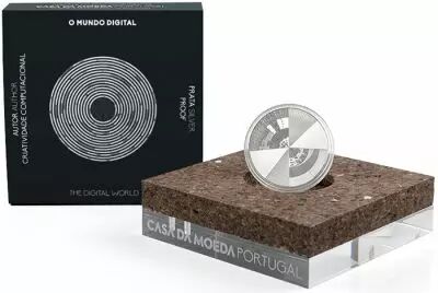 Portugal The digital world - 10 EUROS silver BE 2023
