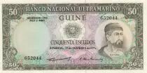 Portugiesisches Guinea 50 Escudos 1971 - Nuno Tristao - Woman and boat - Portuguese Colony