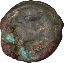 Potin with Indian Head right & Horse - 80 / 52 BC