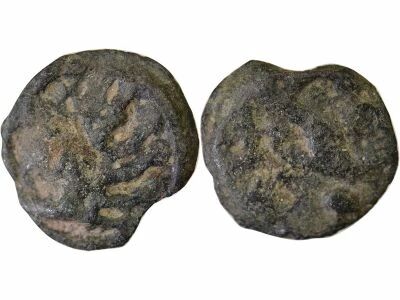 Potin with Indian Head right & Horse - 80 / 52 BC