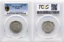 Preu&szlig;en 1/6 Thaler Friedrich III - Arms - 1813 A - PCGS AU 58
