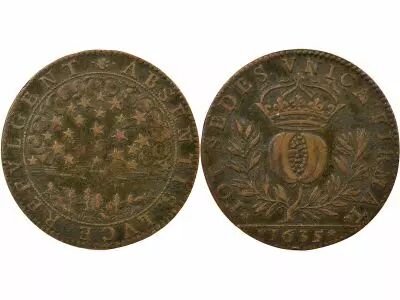 Principaut� de Dombes Anne Marie Louis d\'Orl�ans - Jeton Cuivre - 1635