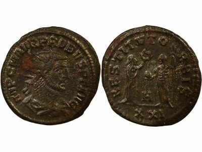 Probus - Antoninianus, Victory & Emperor - 280 Antioch