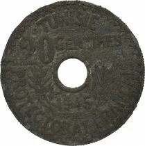 Protectorate, Muhammad VIII - 10 Centimes, Trial Strike - 1945 Paris