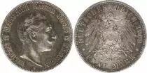 Prusse 5 Mark Wilhelm II - Armoiries - 1908 A