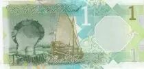 Qatar 1 Riyal  Dhow - Polymer 2022 - UNC