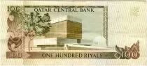Qatar 100 Riyals Central Bank - 1996 -VF+ - P.18