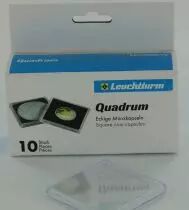 QUADRUM Coin Capsules - Empty 10 pcs.
