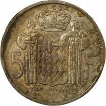 Rainier III - 5 Silver Francs - 1960 Paris