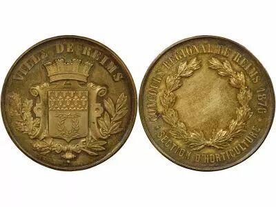 Regional Competition of Reims - Silver Medal, Horticulture - 1876
