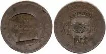 Regno Unito 1/2 Penny  - Anti-Slavery Conder Token 1796  - \ Am I Not A Man And A Brother\ 