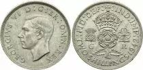 Regno Unito 1 Florin (2 Shillings) Various years 1837-1846 - Coat of arms, George VI, silver