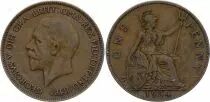 Regno Unito 1 Penny 1928-1936 - Britannia, George V - Second effigy