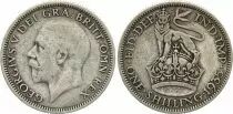 Regno Unito 1 Shillings Various years - Coat of arms, George V, silver - Britain Crest