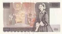 Regno Unito 10 Pounds - Elizabeth II - Florence Nightingale - ND (1988-1991) - Serial HN - P.379e