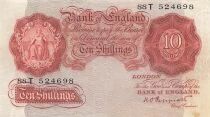 Regno Unito 10 Shillings - Britannia - ND (1934-39) - P.362c