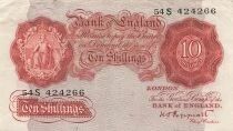 Regno Unito 10 Shillings - Britannia - ND (1934-39) - P.362c