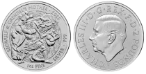 Regno Unito 2 Pounds - Beowulf myths and legends- 1 Ounce Silver 2025