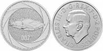 Regno Unito 2 Pounds James Bond 007 - 1970  - Silver - 2024 - 1 Oz