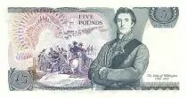 Regno Unito 5 Pounds Elisabeth II - Duke of Wellington