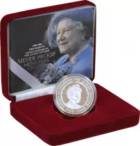 Regno Unito 5 Pounds Elizabeth II - Queen Mother 1900-2002 - Silver Proof
