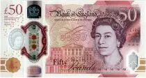Regno Unito 50 Pounds - Elizabeth II - A. Turing - Polymer - 2020 - UNC - P.NEW