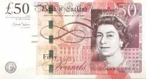 Regno Unito 50 Pounds Elizabeth II - M. Boulton - James Watt - 2010 - P.393a