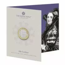 Regno Unito Ada Lovelace - 2 Pounds 2023 BU Bimetallique