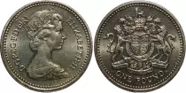 Regno Unito First Day of Issue 1 Pound Coin - 1983