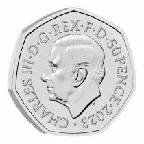 Regno Unito R2D2 and C3PO - Star Wars - 50 Pence 2023 BU