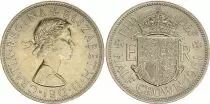 Reino Unido 1/2 Crown - Elisabeth II - 1961 Cupronickel
