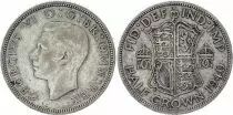 Reino Unido 1/2 Crown Georges VI - 1940 - VF - KM.856 - Silver