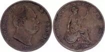 Reino Unido 1/2 Penny, George IV  - 1831
