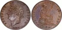 Reino Unido 1/2 Penny, George IV - 1827