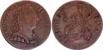 Reino Unido 1/2 Penny, Georges III - 1775