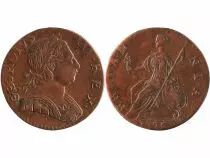 Reino Unido 1/2 Penny Georges III