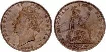 Reino Unido 1 Farthing, George IV - 1827