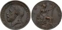 Reino Unido 1 Farthing 1912-1918 - Britannia, George V