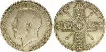 Reino Unido 1 Florin - George V - 1921 Silver
