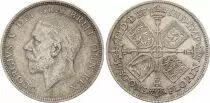 Reino Unido 1 Florin (2 Shillings) 1942 - Coat of arms, George VI, silver
