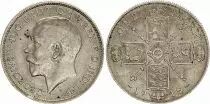 Reino Unido 1 Florin (2 Shillings) George V - 1918 - Silver - KM.817