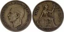 Reino Unido 1 Penny  - George VI - 1940 Bronze