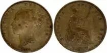 Reino Unido 1 Penny - Victoria - Britannia - 1841