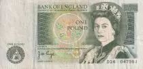 Reino Unido 1 Pound - Queen Elizabeth II - Isaac Newton - ND (1978-1980) - P.377a