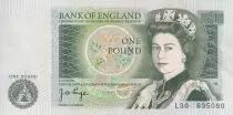 Reino Unido 1 Pound - Queen Elizabeth II - Isaac Newton - ND (1978-1980) - P.377a