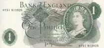 Reino Unido 1 Pound - Queen Elizabeth II - ND (1966-1970) - P.374g