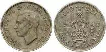 Reino Unido 1 Shillings 1949 - Coat of arms, George VI - Scottish crest